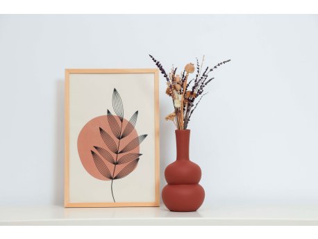 WALLXPERT Vaza Canber Tile Red