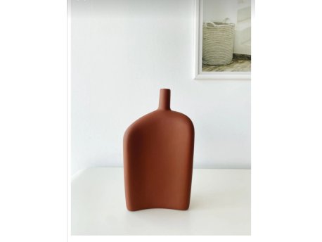 WALLXPERT Vaza Celery Tile Red