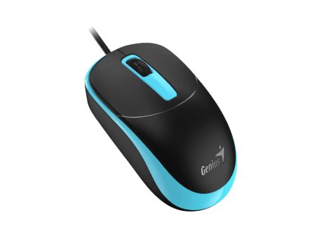 GENIUS DX-123 USB Optical crno-plavi miš