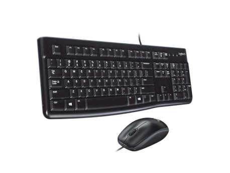 LOGITECH MK120 Desktop USB US tastatura + USB miš Retail