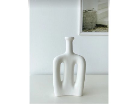 WALLXPERT Vaza Lotus White