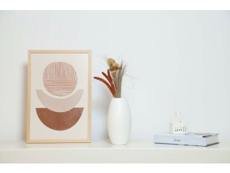 WALLXPERT Vaza Roll Middle White