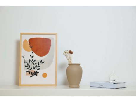 WALLXPERT Keramička vaza Luphe Beige