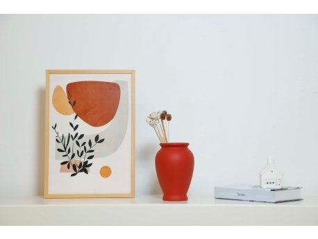 WALLXPERT Keramička vaza Luphe Orange
