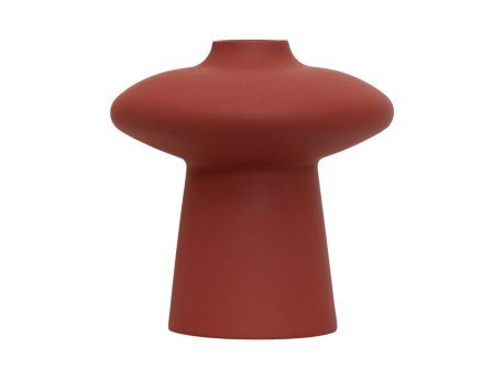 WALLXPERT Vaza keramička Porcini Tile Red