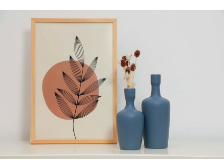 WALLXPERT Vaza Whells Light Blue