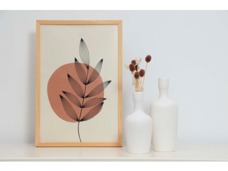 WALLXPERT Keramička vaza Whells White
