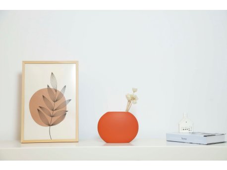 WALLXPERT Vaza Flat Middle Orange