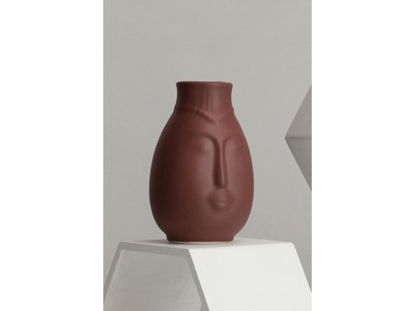 WALLXPERT Keramička bordo vaza BSE032