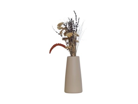 WALLXPERT Keramička vaza 2 Conical Beige
