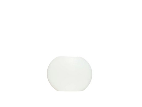 WALLXPERT Vaza 2 Flat Short White