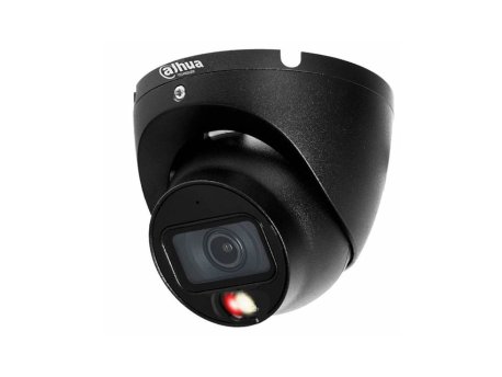 DAHUA IPC-HDW1639T-A-IL-0280B-S6-BLACK 6MP Entry Smart Dual Light Fixed-focal Eyeball Network kamera