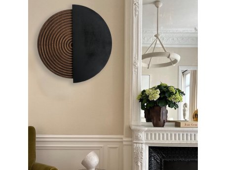 WALLXPERT Dekorativni zidni pribor black ART143