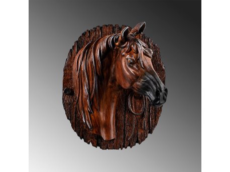 WALLXPERT Dekorativni zidni pribor HORSE BUST