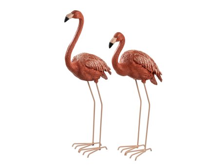 WALLXPERT Set ukrasnih predmeta (2 komada) Flamingo