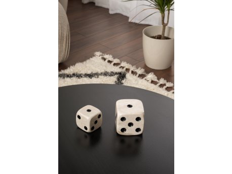 WALLXPERT Set ukrasnih predmeta (2 komada) Marble Dice Set of 2