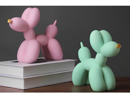 WALLXPERT Set ukrasnih predmeta (2 komada) Pink Mint Green figure CY0416