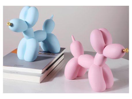 WALLXPERT Set ukrasnih predmeta (2 komada) Plava Pink figure CY0418