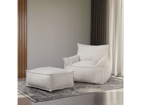Atelier del Sofa 1-Seat Sofa Notre Set White