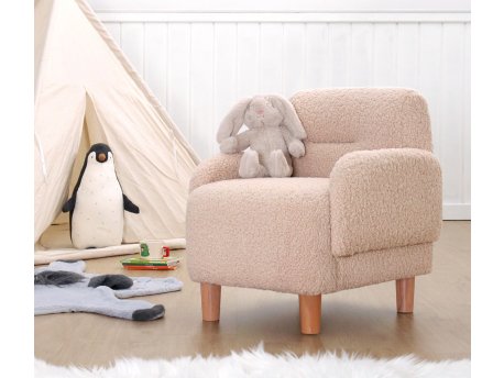 Atelier del Sofa Dečija krilna stolica Cobie Teddy Powder