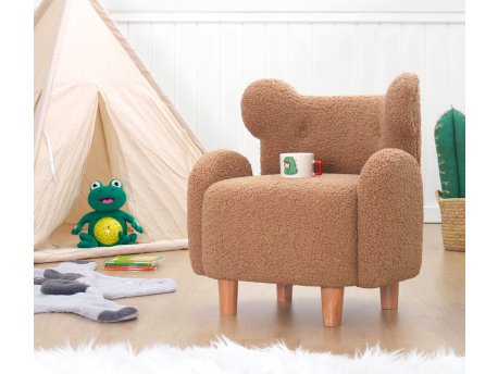 Atelier del Sofa Dečija krilna stolica Juano Teddy Brown