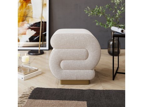 Atelier del Sofa Pouffe Sally Cream