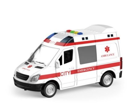 N/A Vozilo hitne pomoći sa zvukom i svetlom 1:16 WY590A (