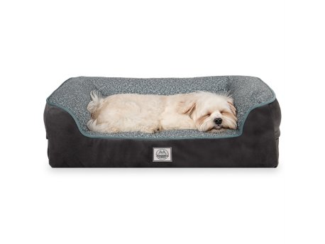 WALLXPERT Pet bed Sezar Dog L Dark Grey
