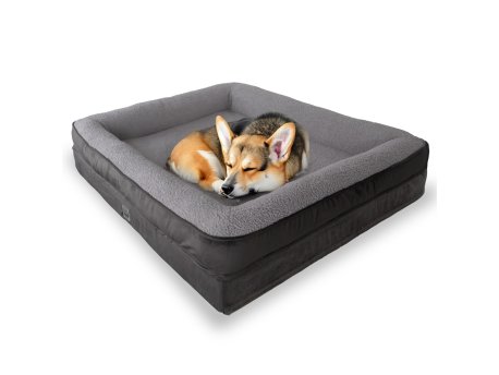 WALLXPERT Pet bed Felix Dog L Anthracite