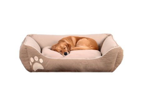 WALLXPERT Pet bed Lucy Dog & Cat L Brown