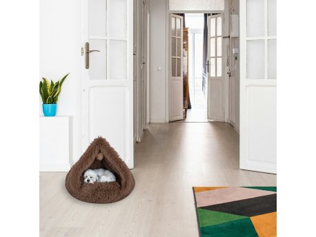 WALLXPERT Pet bed Jerry Cat Dark Brown