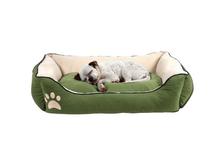 WALLXPERT Pet Bed Lucy Dog & Cat M Green