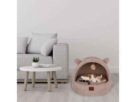 WALLXPERT Pet Bed Tom Cat Beige
