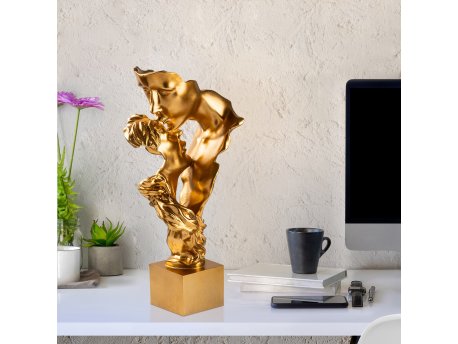 WALLXPERT Decorative Object zlatna boja Yak 044