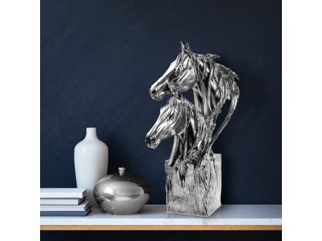 WALLXPERT Decorative Object boja srebra Yak 043 B