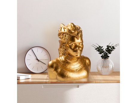WALLXPERT Decorative Object figura zlatne boje Yak 041