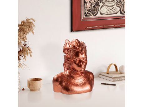 WALLXPERT Decorative Object figura bakarne boje Yak 041 A