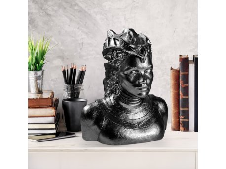 WALLXPERT Decorative Object figura crne boje Yak 041 C