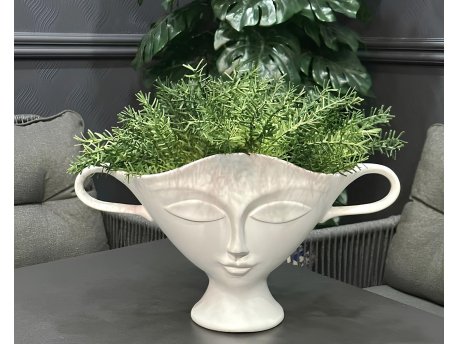WALLXPERT Decorative Object figura bele boje CY0339