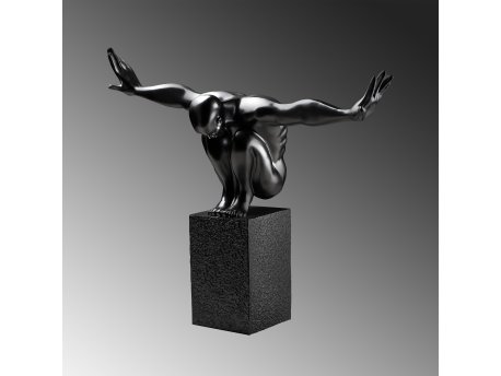 WALLXPERT Decorative Object crna figura Sauter 4
