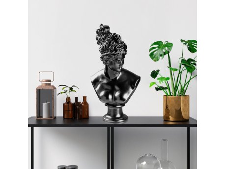 WALLXPERT Decorative Object crna figura Yak 037 C
