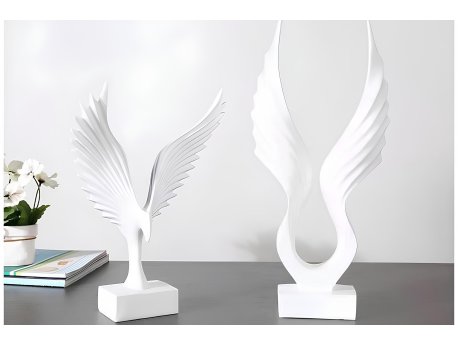 WALLXPERT Decorative Object bela figura CY03452