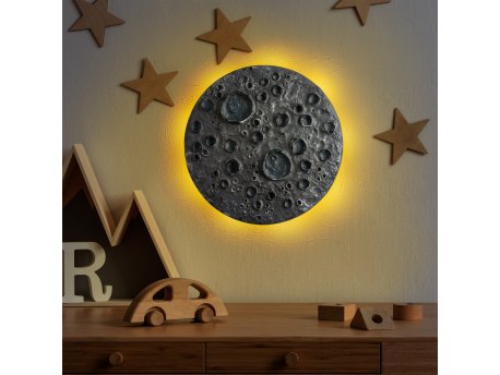 WALLXPERT Decorative Object Multicolor led Yak 052