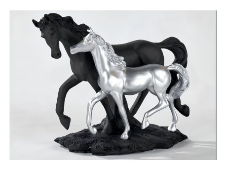 WALLXPERT Decorative Object crna figura CY0383