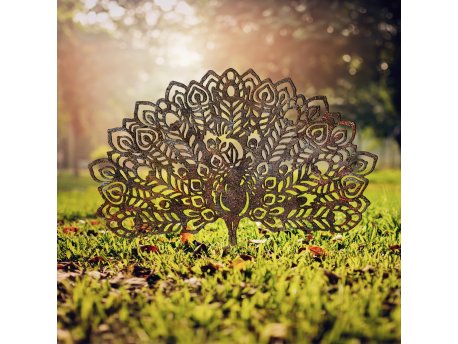 WALLXPERT Decorative Object figura Peacock A 01