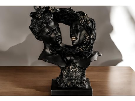 WALLXPERT Decorative Object crna figura CY0472