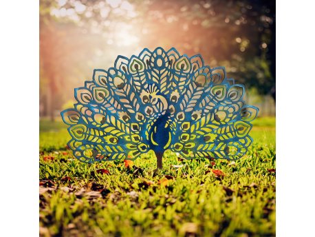 WALLXPERT Decorative Object figura Peacock v2