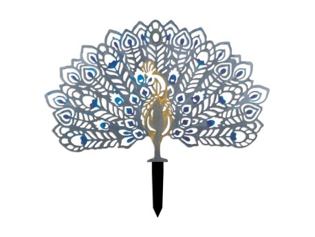 WALLXPERT Decorative Object figura Peacock v3