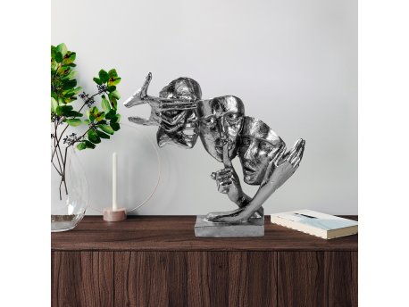WALLXPERT Decorative Object figura od srebra Yak 034 B