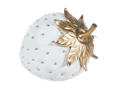WALLXPERT Decorative Object Small White Gold